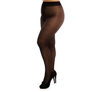BIGGI BIG Secret 20 DENIER Ouvert Collants grande taille à 62 Plus Size 4XL Plus Size-noir-48-50
