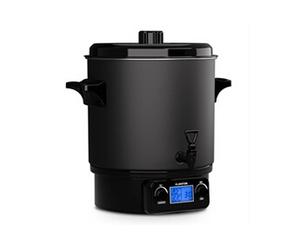Biggie Digital Distributeur de boissons électrique 27 L 2000 W Acier inoxydable Noir
