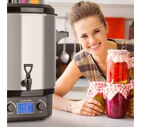Klarstein Biggie Digital Stérilisateur autocuiseur automatique 27L 2000W - acier