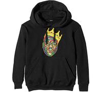 Biggie Smalls - Felpa # S Unisex Black # Crown [Import]