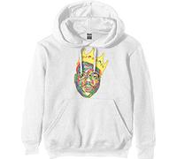Biggie Smalls - Felpa # XL Unisex White # Crown [Import]