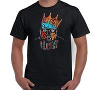 Biggie Smalls Men T-Shirt is The Illest Mens The Notorious Big Rap Music Hip Hop Tee Black Manches Courtes(Large)