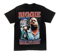Biggie Smalls Notorious T-Shirt Tee Black B.I.G. BIG Shirt Men's Vintage Black S
