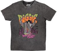 Biggie Smalls - T-shirt homme/femme unie, lavage de pierres RO14488 (M) (Anthracite)
