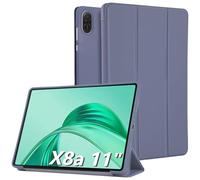 Bighan Étui compatible pour Honor Pad X8a 11 pouces, slim Folio support Trifold Tablet étui, violet clair