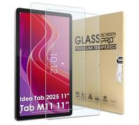 Bighan Lot De 2 Films De Protection D'éCran Compatibles Avec Lenovo Tab M11 11", Dureté 9h, Film En Verre Trempé Transparent Anti-Bulles, Couverture ComplèTe