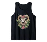 Bighorn du Colorado et Cactus en Forme de Coupe Bordeaux Débardeur