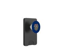 Bighorn du Colorado et Cactus en Forme de Coupe Bordeaux PopSockets PopWallet pour MagSafe