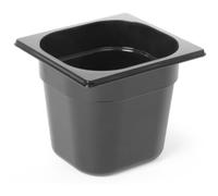 Bighouse It - Bac Polycarbonate Noir Gn 1/6 Hauteur 65 Mm - Hendi 862735