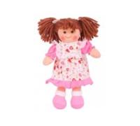 BIGJIGS Amy - Poupée en Tissu 28 CM, de Chiffon Pour Câliner, Neuf & Adorable