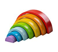 Bigjigs Baby Arc-en-ciel pliant en bois petit