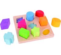Bigjigs Baby Cubes en bois Formes et couleurs