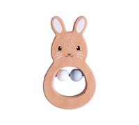 Bigjigs Baby Hochet en bois Lapin