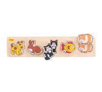 Bigjigs Baby Puzzle en bois à insérer Animaux de compagnie