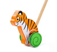 Bigjigs Baby Wooden Tiger Rider (cavalier tigre en bois)