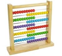 Bigjigs - Boulier perles multicolores G