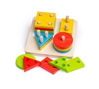 Bigjigs First Four Shape Sorter (Trieur De Quatre Formes)