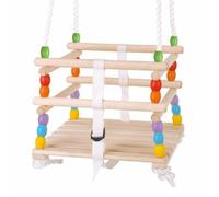Bigjigs Jouets Balançoire Perlée En Bois