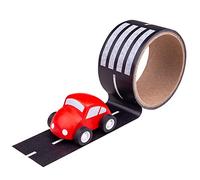 BigJigs Jouets Roadway Piste Sticker Bande - Voitures Amovible Voie véhicule