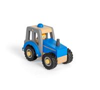 BigJigs Mini Tractor Blue