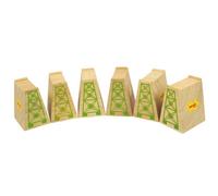 Bigjigs Piliers de pont ferroviaire 6 pcs
