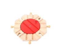 Bigjigs Rail 8 Way Turntable - Other Major Wooden Rail Brands Are Compatible