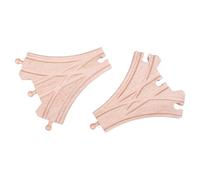 Bigjigs Rail Aiguille à Trois Voies (Lot de 2)