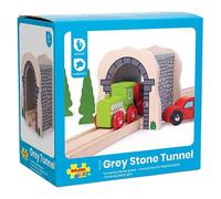 Bigjigs Rail Bois Trains Gris Pierre Railway Tunnel Enfants Jouet Âge 3+ Scellé