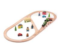 Bigjigs Rail Chemin de fer en bois Écossais volant