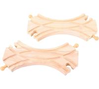 Bigjigs Rail Connected Symmetrical Switch 2 pcs