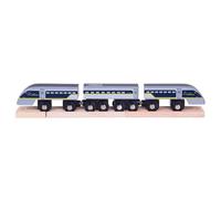 Bigjigs Rail Fast Eurostar E320 + 3 rails