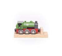 Bigjigs Rail Great Western Railway Saddle Engine Train Train - Héritage Trains en Bois, Accessoires ferroviaires pour Enfants, Cadeaux pour Les Tout-Petits et Les Enfants, compatibles avec la Plupart