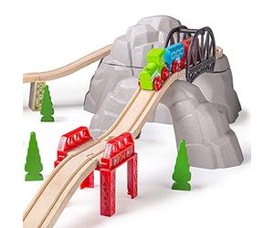 Bigjigs Rail Lot d’Extensions Montagnes rocheuses