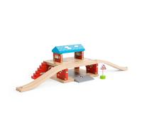 Bigjigs Rail, Overground Station, Wooden Toys, Bigjigs Train Accessories, Wooden