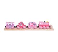 Bigjigs Rail - Princesse Train Enfants Bois Jouets Train Jeu Set Vieilli 3