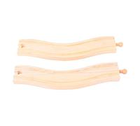 Bigjigs Rail Rails courbés (Lot de 2)