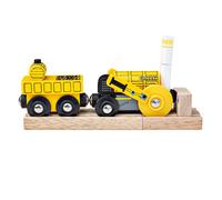 Bigjigs Rail Réplique de la locomotive historique Rocket + 2 rails