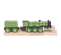 Bigjigs Rail Réplique en bois de la locomotive Flying Scotsman