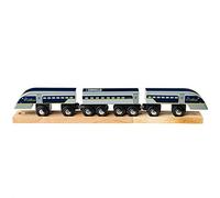 Train en bois - L Eurostar Beige G