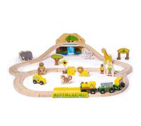 Bigjigs Rail Train Safari en bois