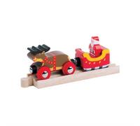 Bigjigs Rail Traîneau du Père Noël + rail