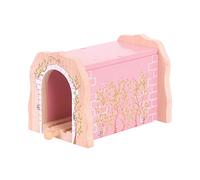 Bigjigs Rail Tunnel de Briques Roses | Train en Bois | Circuit Train Bois | Jouet Enfant | Jouet Éducatif | Cadeau Enfant | Jouet en Bois | Compatible avec Autre Marques de Train en Bois