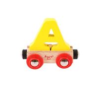 Bigjigs Rail Wagon Rail en bois - Lettre A