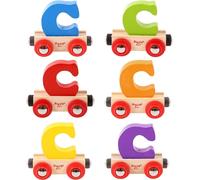 Bigjigs Rail Wagon Train en bois - Lettre C
