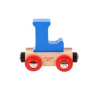 Bigjigs Rail Wagon Train en bois - Lettre L