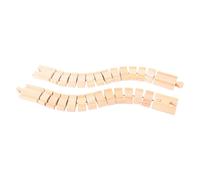 Bigjigs Rail Wooden Crazy Train Track (2 pk) - Compatible With Bigjigs Train Set