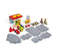 Bigjigs Rail Wooden Road Accessory Set