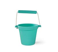 Bigjigs Toys – Seau pliable Adventure Bodet en silicone pour sable et eau – Green Eggshell