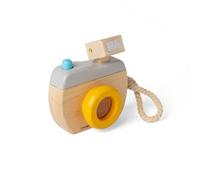 Bigjigs Toys Appareil photo en bois avec flash