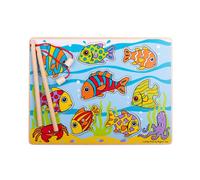Bigjigs Toys Attraper des poissons sur la planche